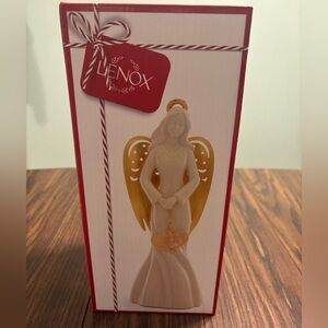 Lenox Angel Figurine with Gold Accents